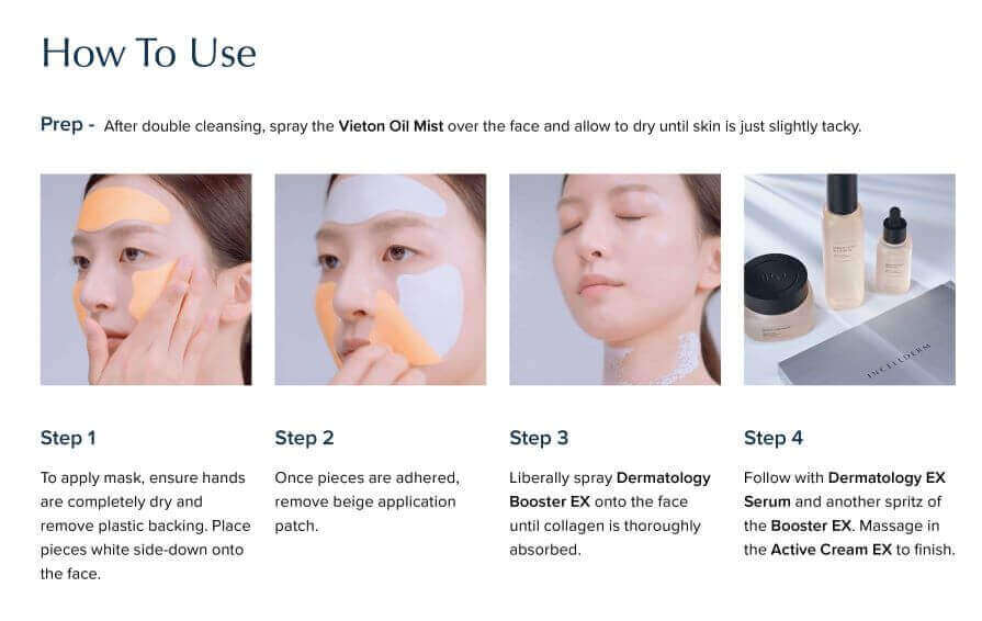 Incellderm ICD Collagen 100 Melting Sheets - 5ct - RIMAN KBeauty - Korean Skincare Routine for Glass Skin