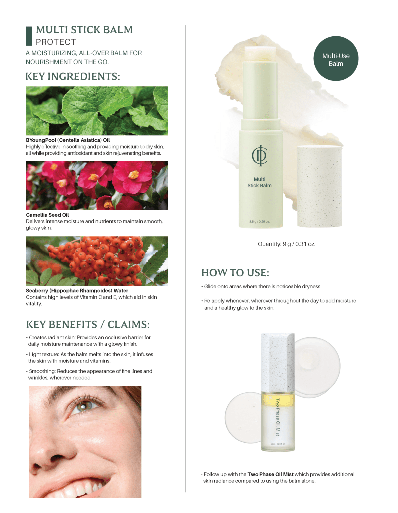 Incellderm ICD Multi Stick Balm - INCELLDERM US