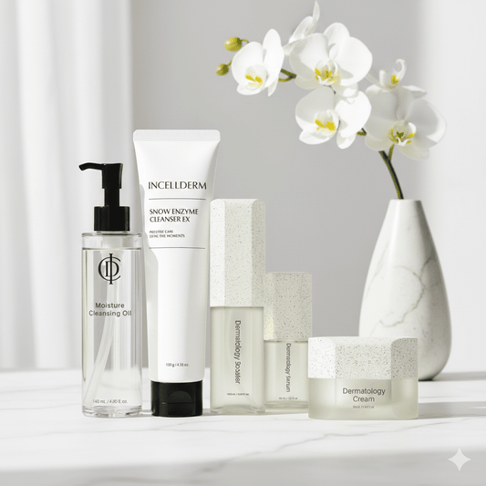 Essential Double Cleanse RIMAN Ritual - Snow Enzyme - RIMAN KBeauty - Korean Skincare Routine for Glass Skin