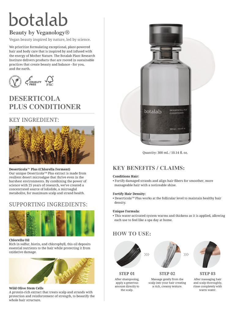 botalab Deserticola Conditioner - INCELLDERM US