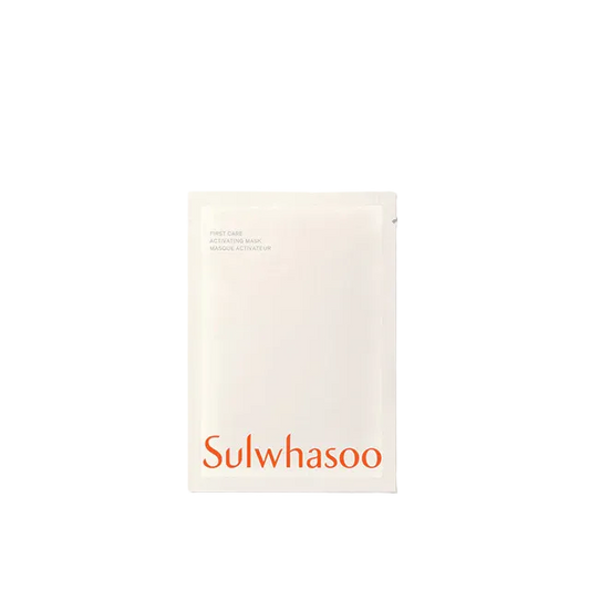 Sulwhasoo First Care Activating Mask (1 Sheet) - RIMAN KBeauty - Korean Skincare Routine for Glass Skin