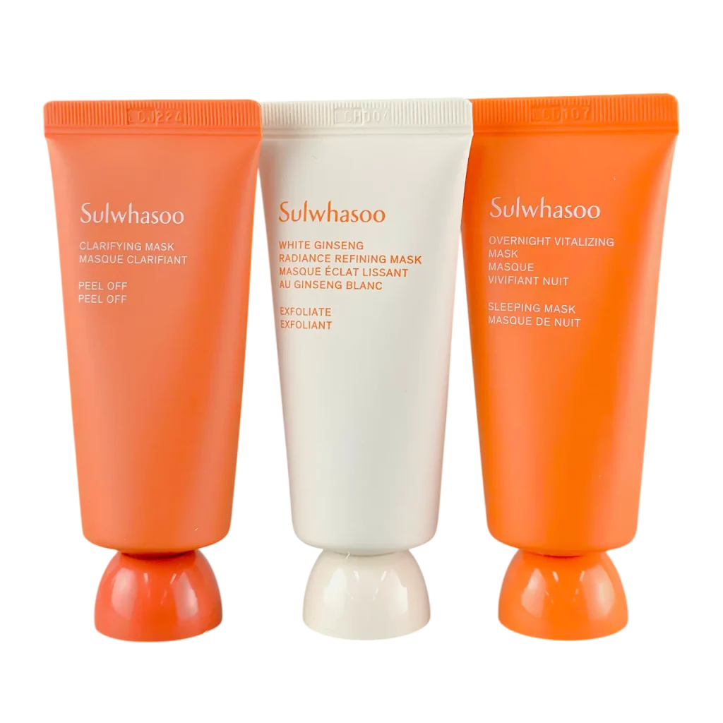 Sulwhasoo Mini Mask Kit (3 Masks) - RIMAN KBeauty - Korean Skincare Routine for Glass Skin