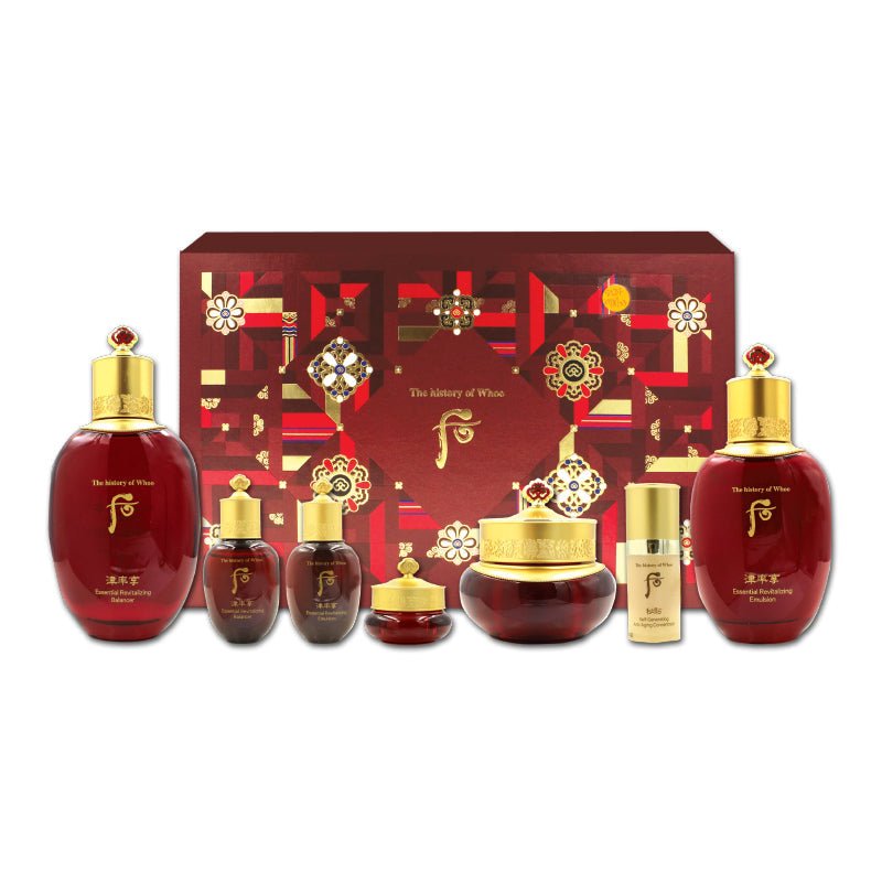 The History of Whoo: The Jinyulhyang 7 piece Special Set - RIMAN KBeauty - Korean Skincare Routine for Glass Skin