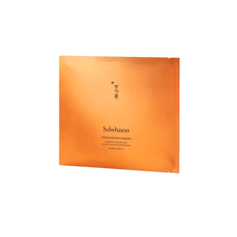 Sulwhasoo Concentrated Ginseng Renewing Creamy Mask (Single Mask) - We Are KBeauty - Korean Skincare Routine for Glass Skin